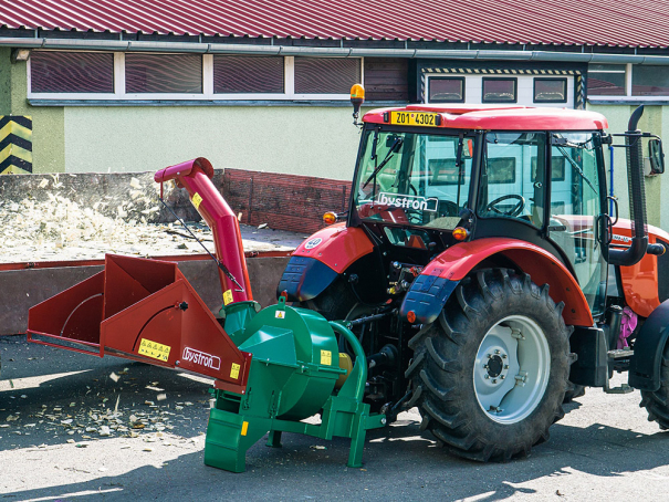 Štěpkovač Bystroň Barakuda za traktor