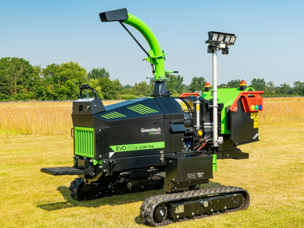 Štěpkovač GreenMech EVO 205D SURE-Trak