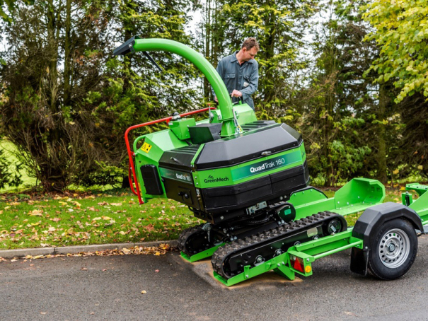 Štěpkovač GreenMech QuadTrak 160D