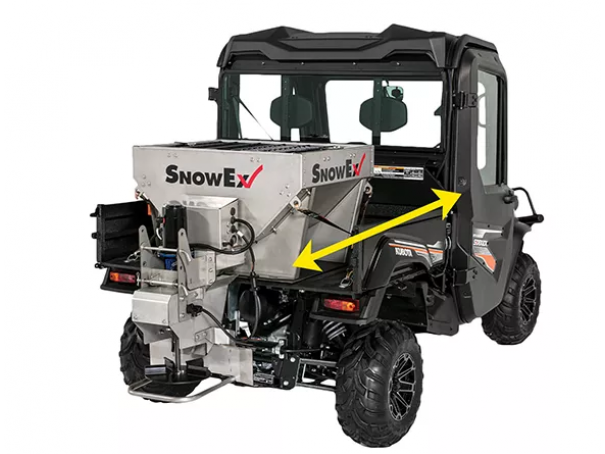 Sypače SnowEx Helixx UTV Stainless